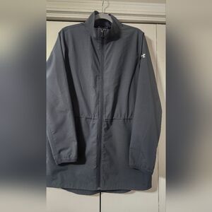 Under Armour Men's Gray Windbreaker Jacket